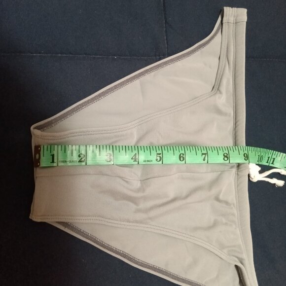 VINTAGE REAR LOGO "BODS" GRAY SWIM BRIEF, ASIAN SIZE "XL" US "32" (Pre-Owned) - Picture 8 of 9